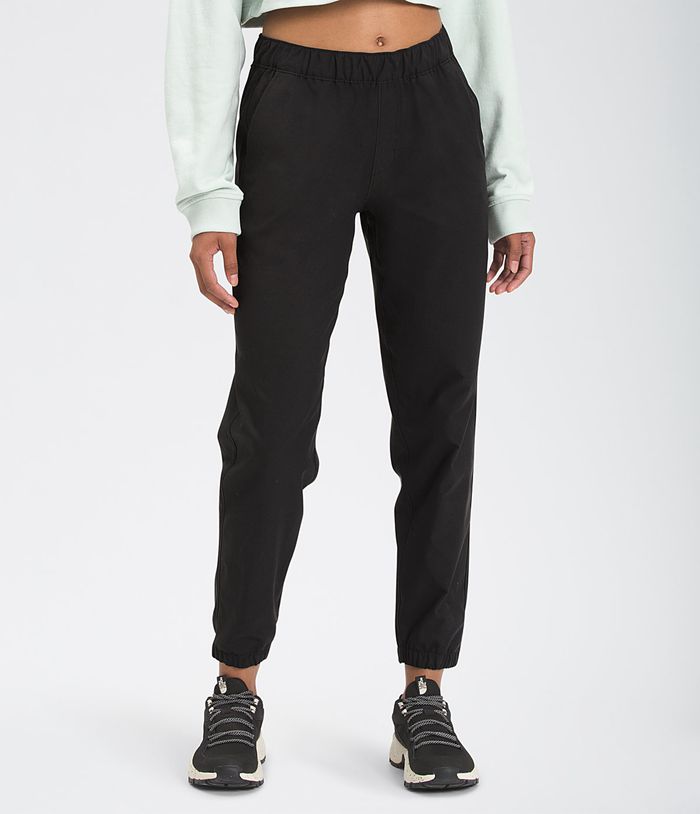 Pantalones The North Face Mujer City Estándar High-Rise Jogger Negras - Peru 80739QEUX